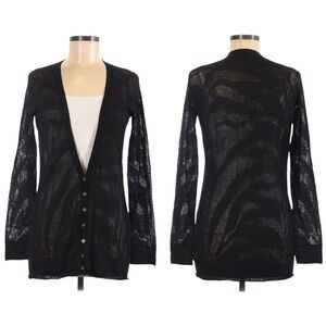 SHORN Animal Pattern Wool Cashmere Cardigan M